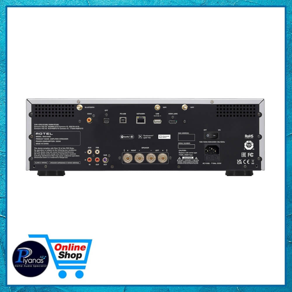 อินทิเกรตแอมป์ ROTEL : RAS-5000 (ฺBLACK)_2